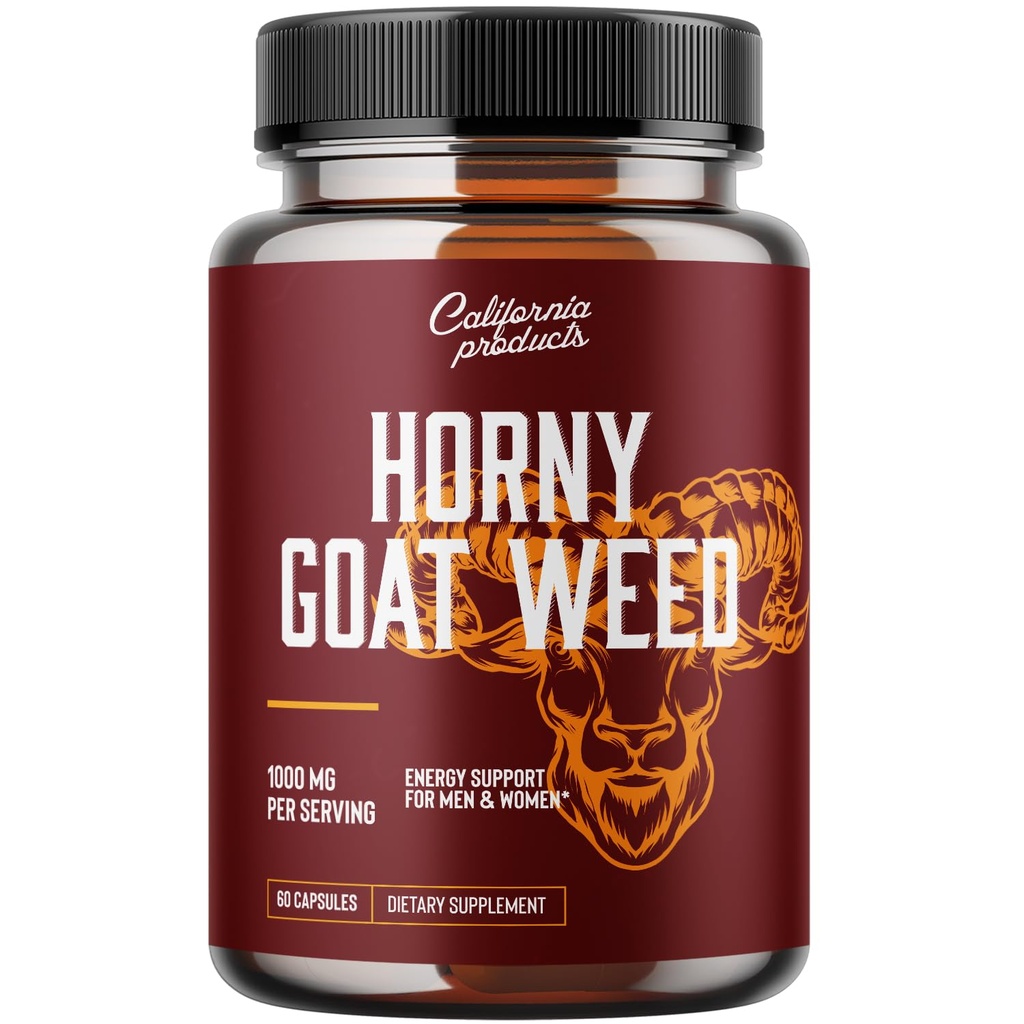 Hory Goat Weed Complex - גלולות לשיפור זכר ואת טסטוסטרון טבעי Booster עבור גברים ביצועים גבריים Pre עבודהout תוספי שריר