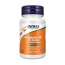 תוספי מזון עכשיו, Probiotic-10TM, 100 מיליארד, עם 10 Probiotic Strains, Dairy, Soy ו Gluten חינם, סטרין מאומת, 30 קפסולות Veg.