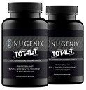 Nugenix Total-T, Free and Total טסטוסטרון Booster תוסף לגברים, 180 הרוזן