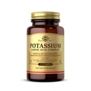 Solgar Potassium Amino Acid Complex, 100 טבליות - Nerve & שריר בריאות - מקדם Electrolyte Balance - non-GMO, טבעוני, Gluten חינם, חלב, כשר - 100 משרתים
