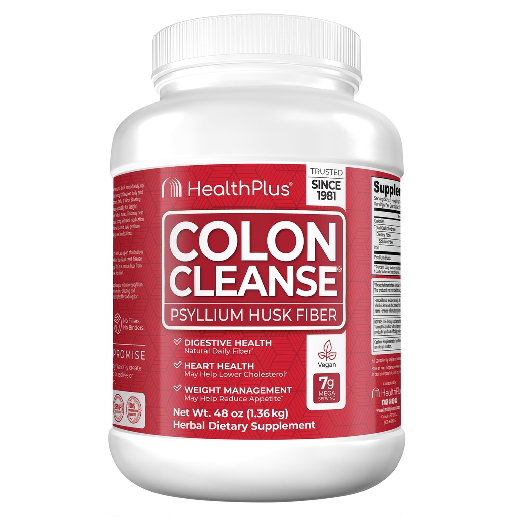 בריאות פלוס קולון תמיכה מזיקה | All Natural Daily Fiber for Toxin Elimination toduction