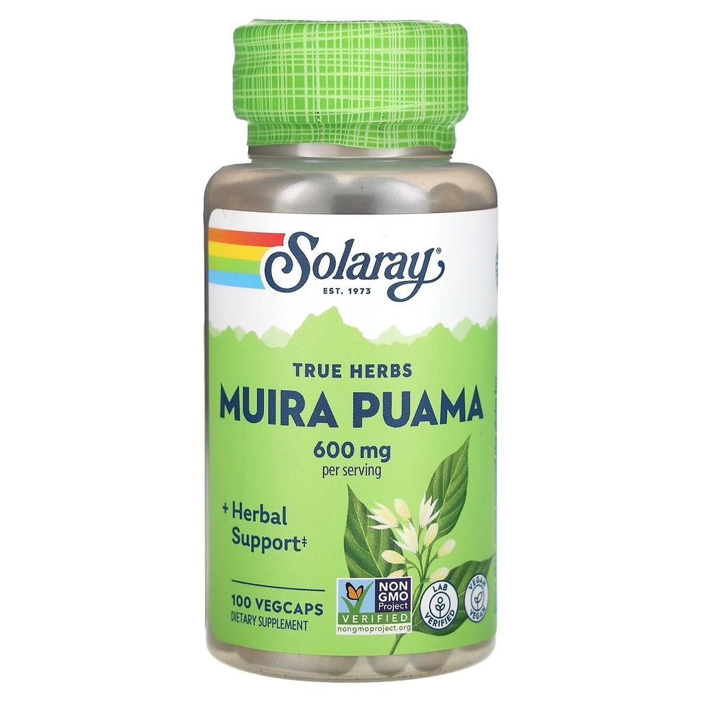 SOLAרי Muira Puama - 300 מ"ג - 100 קפסולות