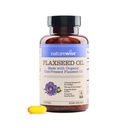 NatureWise Flaxseed Oil 1200 מ"ג, דגים חינם אומגה 3 6 9 עם 720 מ"ג ALA, תוספת תזונתית לתמיכה בריאות הלב - אורגני, קר Pressed, non-GMO - 60 Softgels[2-Month Supply] אספקת בריאות הלב
