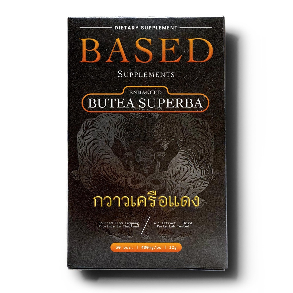 תוספי Butea Superba Extract - צמח תאילנדי מסורתי עבור Vitality של גברים, פוקוס ואנרגיה - אבקת שורש פרימיום עם פלאבונואידים טבעיים