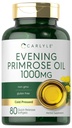 Karlyle Evening Primrose Oil קפסולות 1000 מ"ג | 80 Softgels | Cold Pressed Supplement