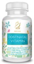 ויטמין ActIF Postnatal עם 25+ ויטמינים אורגניים וצמחים אורגניים, סיעוד ו- Lactation תוסף, תומך בהתפתחות המוח של התינוק, Non-GMO, המיוצר בארה"ב, 90