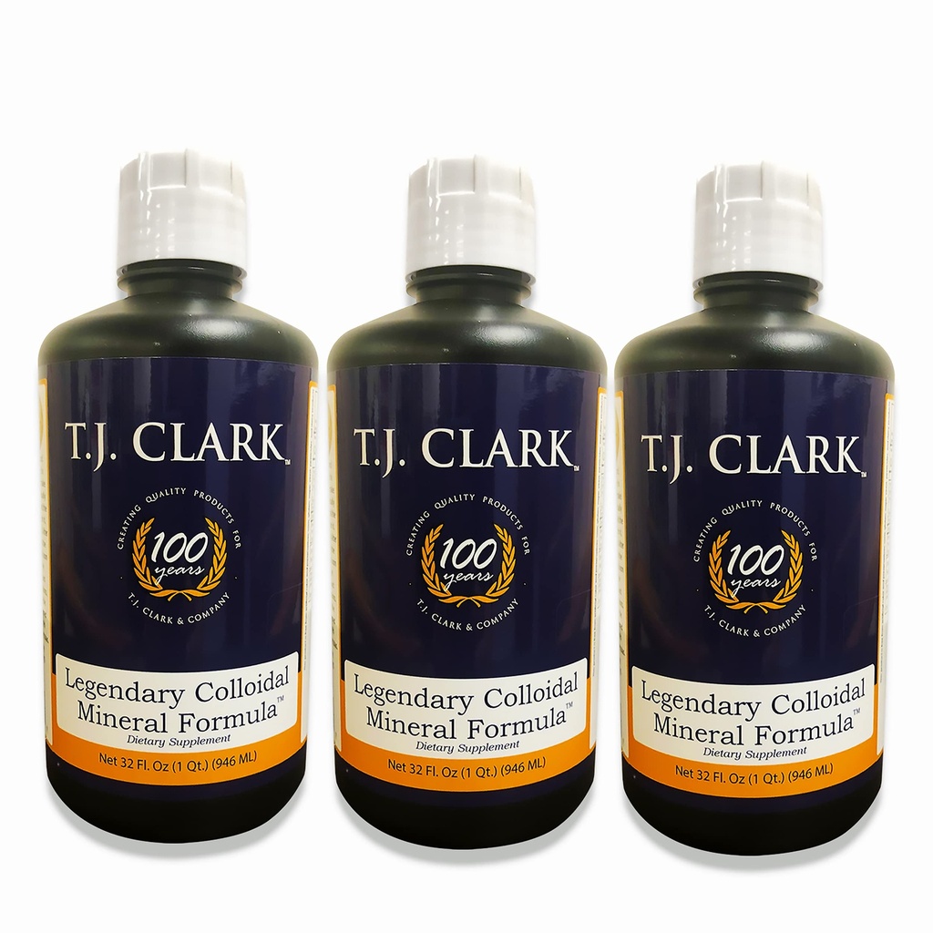 T.J קלארק Legendary Colloidal מינרלים פורמולה 32 fl. oz. (3 Pack) על ידי T.J קלארק