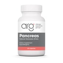 Allergy Research Group Pancreas פורק תוסף - Pancreas Natural Glandular, 425mg Pancreatic Enzymes, Digestive Enzymes Amylase, Protease - 60 Count Count