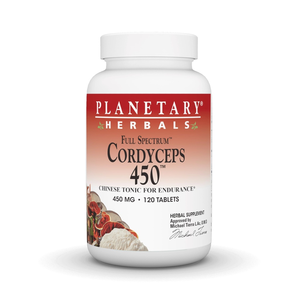 צמחים פלנטריים Cordyceps 450 ספקטרום מלא, טוניק הסיני עבור אנדורנס
