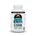 מקורות טבעיים N-Acetyl Cysteine Antioxidant תמיכה, תוספי תזונה התומכים בריאות הנשימה *, 1,000 מ"ג - 180 טבליות