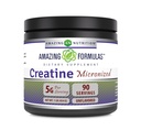 פורמולה מדהימה Micronized Creatine Monohydrate אבקת תוסף | 5000 מ"ג Per Serve | אידיאלי Pre & Post Workout תוסף | Made in USA (1 LB, Unflavored)