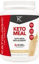 Keto Meal Shake אבקת עבור תוצאות אופטימליות + MCT שמן + Grass-Fed Whey - פורמולה מושלמת Macros עבור Ketosis - 20 משרתים - Vanilla