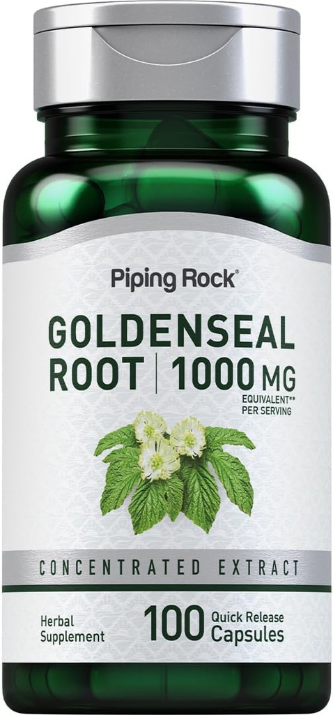 Piping Rock Goldenseal Root כמוסות