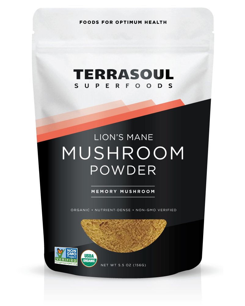 בסביבה הקרובה של Terrasoul Superfoods Organic Lion's Mane Mushroom
