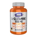 Now Foods Sports Nutrition, L-Glutamine, כוח כפול 1000 מ"ג, Amino Acid, 120 קפסולות Veg