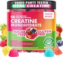 novomins Creatine Monohydrate חניכיים 5000 מ"ג עבור גברים ונשים, Chewables Creatine Monohydrate עבור כוח שרירים, שריר בונה, אנרגיה Boost, Pre-Workout תוסף ( Count)