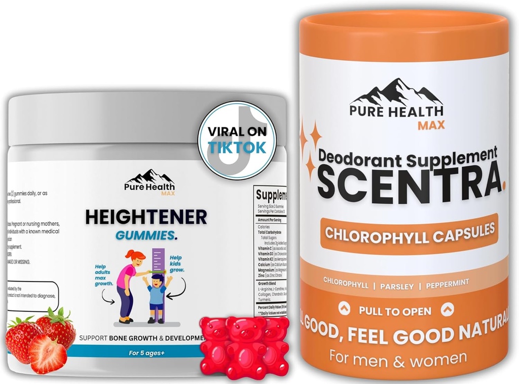 חניכיים גבוהות + Scentra Deodorizing קפסולות