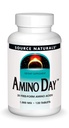 מקור Naturals Amino Day - 20 טופס חינם Amino Acids תומך דיאטת איכות במהלך תזונה - 120 טבליות