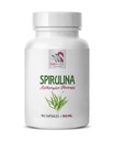 spirulina ו chlorella כמוסות - bits אנרגיה spirulina chlorella טבליות - SPIRUILINA 500MG - טבליות ספירולינה - spirulina אבקת chlorella אורגני - תוספי Spirulina Herbals - 1 בקבוק בקבוק אחד