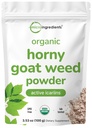 כוח מקסימלי אורגני טהור גואה Weed עם Active Icariins עבור גברים ונשים, 100 גרמים, אבקת אפימיום אורגני לאנרגיה ומערכת החיסון Booster, Filler חינם וידידותי