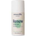 Ameo Life Colloidal Silver Gel for Skin Care with Aloe Vera - 30ppm Wound Care Gel מספק Wound Care for Cuts, Scrapes & Burns - Gentle Formula for Healthy Skin (3.38 oz)