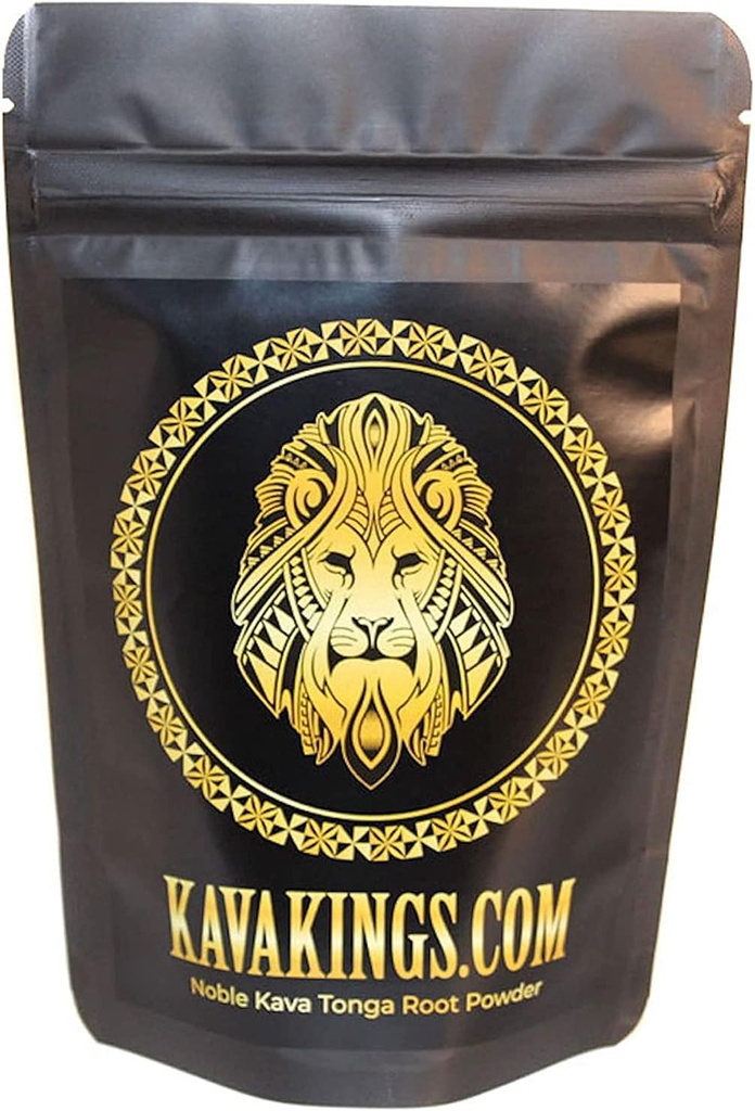 Kava Kings Kava Root אבקת - Noble Kavaטונגa 16 oz-Naturally מקורו "EUA, טונגה