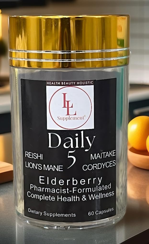 כל יום 5 עם כל המטרות Antioxidants Dietary תוסף