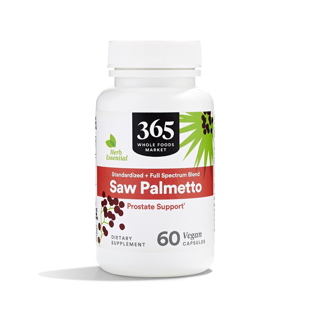 365 על ידי Whole Foods Market, Saw Palmetto, 60 Count
