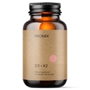 Promix Nutrition ויטמין D3 K2 5000iu תוסף | MK4 & MK7 | Soy & Gluten Free - 90 ספירת קפסולת
