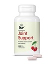 Sur Joint Support Fruit FruiteX-B Tart Cherry קפסולות - טבעונית מהירה עבור נוחות משותפת טובה יותר וניידות - Whole Tart Cherry ו Calcium Fructoborate, שריר התאוששות (120 קפסולות)