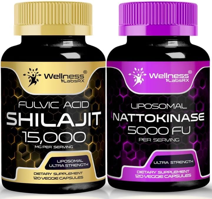 Actokinase תוספי קפסולות - 5000 FU - Enzymes from Pure Japanese Natto Extract