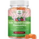 USDA אורגני ילדים Multivitamin Gummies - טבעוני אורגני Multivitamin לילדים 2 + עם 14 ויטמינים ומינרלים חיוניים - Daily Gummy Multivitamins טבעוני Nut Free & Non-GMO ( Count)