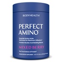 אבקת BodyHealth PerfectAmino - BCAA ו- EAA עבור Pre ו- Post Workout - Amino Acid Energy Drink for Men and Women to Support Lean שריר ושיקום - מעורב ברי - 60 משרתים