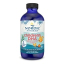 Nordic Naturals Children's DHA, Orange - 8 oz לילדים - 530 מ"ג אומגה 3 עם EPA & DHA - Brain Development & Function - Non-GMO - 96 משרתים