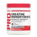 GNC Pro Performance Creatine Monohydrate אבקה לנשים וגברים, 5g Creatine Per Server, שריר בניין, ייצור אנרגיה, אנדורנס, ביצועים, 50 משרתים