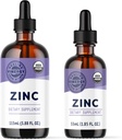 Vimergy USDA אורגני Zinc MalimL (55mL) Bundle