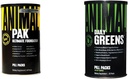 Animal Pak - Convenient All-in-One ויטמין & תוסף Pack - Zinc & Greens Pak - Chlorophyll