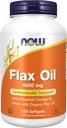 תוספי מזון עכשיו, Flax שמן 1000 מ"ג שנעשו עם שמן פלאקס אורגני, Cardiovascular Support *, 250 Softgels