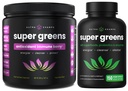 NutraChamps Super Greens Antioxidant אבקה & Super Greens כמוסות