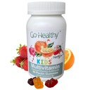 Go Healthy Kids Multivitamin Gummies, Immune Support, Kids Gummies, כשר ויטמין Kid, Halal, non-GMO, Gluten-Free Tasty Gummy - 30 משרתים
