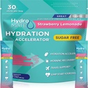 אבקת אלקטרוליטה אבקת סוכר-חינם Packets Strawberry Lemonade hydroMATE 30 Sticks