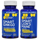 NATURAL STACKS גינקו בילובה + Lions Mane Mushroom Bundle - Focus & Memory Support