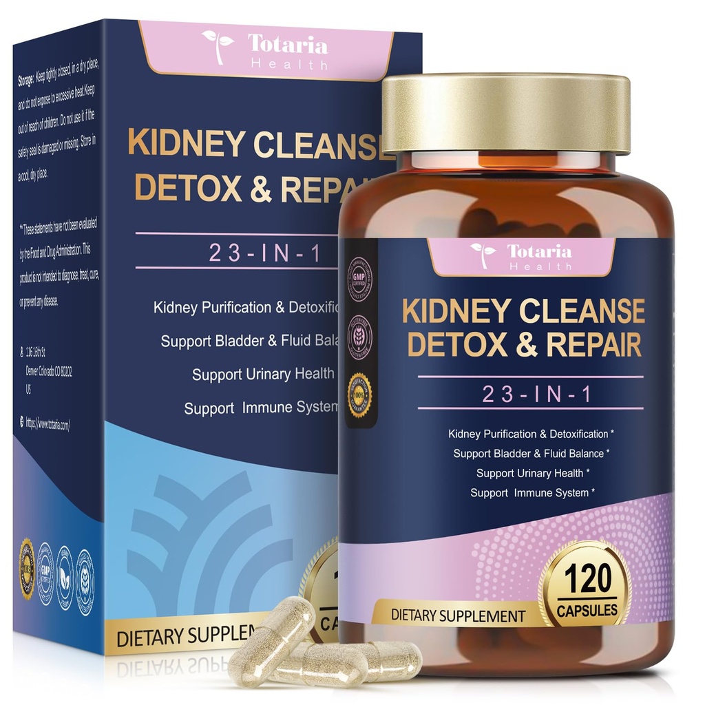 Kidney ניקוי Detox & Fix, צ'נקה Piedra & Cranberry גלולות עבור Bladder Control, תמיכה כוח מקסימלי הקלה כאב הקלה עבור Kidney Stones Breaker, Cranberry Urinary Tract בריאות עבור אישה