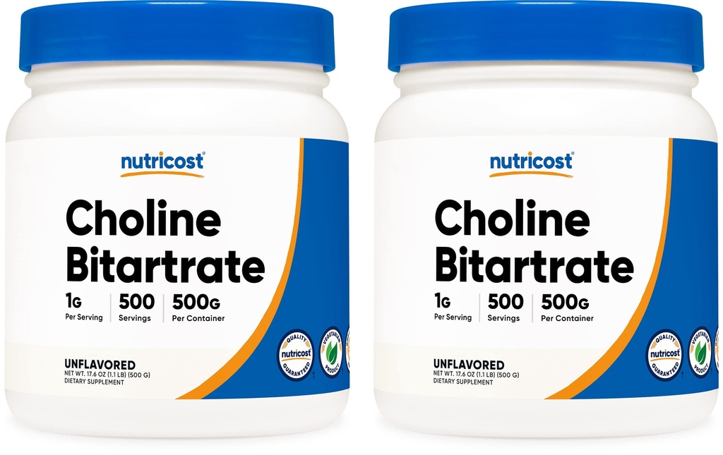 אבקת Bitartrate אבקת 500G (2 בקבוקים)