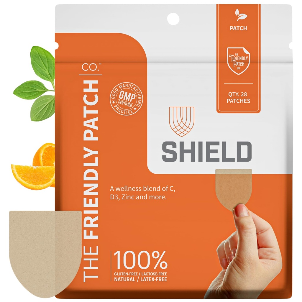 The Friendly Patch Shield Immunity Support Patch