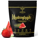 Ambrosia hydroglyph Intraworkout פורמולה w / BCAA + EAA + אלקטרוליטים אבקת hydroglytes כדי להגן על שריר Lean, 0g סוכר מהיר השקיה תערובת, Made w / Coconut Water (Strawberry Watermelon)