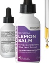 TriGuard Lemon Balm Plus - Lemon Balm Extract, Elderberry, אוליב Leaf לחלץ Tincture 2 floz | For Calming, Stress Relief, Immune Support and Inflammation | אלכוהול חינם, non-GMO, Made in USA
