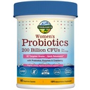 Terranics Daily Probiotics for Women, 200 מיליארד 32 סטרינס נשים פרוביוטיקה, עם Cranberry, Prebiotics & Enzymes, Reמאזן Vaginal פלורה & pH, נדחה לשחרר, Shelf Stable, 60 טבעוני Caps