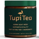 הורנסי Goat Weed אבקה, תוספת w / Maca Root, Tribulus Terrestris לחלץ, Muira Puama כדי Boost אנרגיה, בריאות ו Nitric Oxide תמיכה עבור גברים ונשים. יום מוגבל של החודש