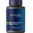 ProHealth hydroxyrosyrosol Extreme - תוסף hydroxytyrosol, אוליב מסך (Olive Leaf Extract אורגני) (90 קפסולות צמחוניות) Gluten Free, Soy Free.